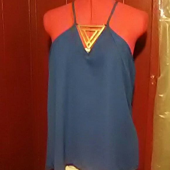 Deb Tops - - 🍁Blue Deb tank top